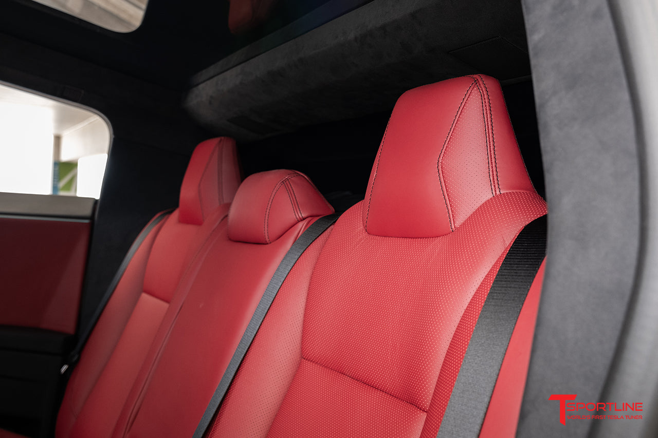 Tesla Cybertruck Custom Interior Program Phase 3: Front and Rear Seats