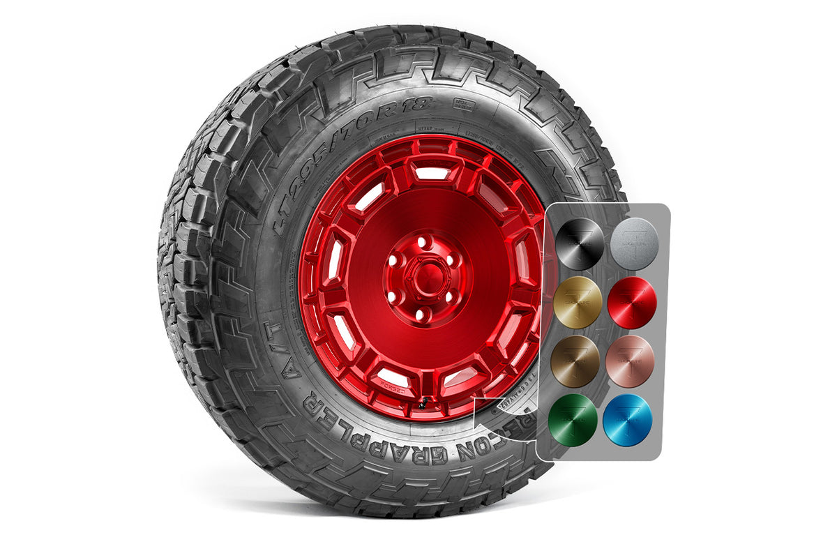 CT9 18&quot; Tesla Cybertruck Fully Forged Lightweight Tesla Wheel and Tire Package (Set of 4)