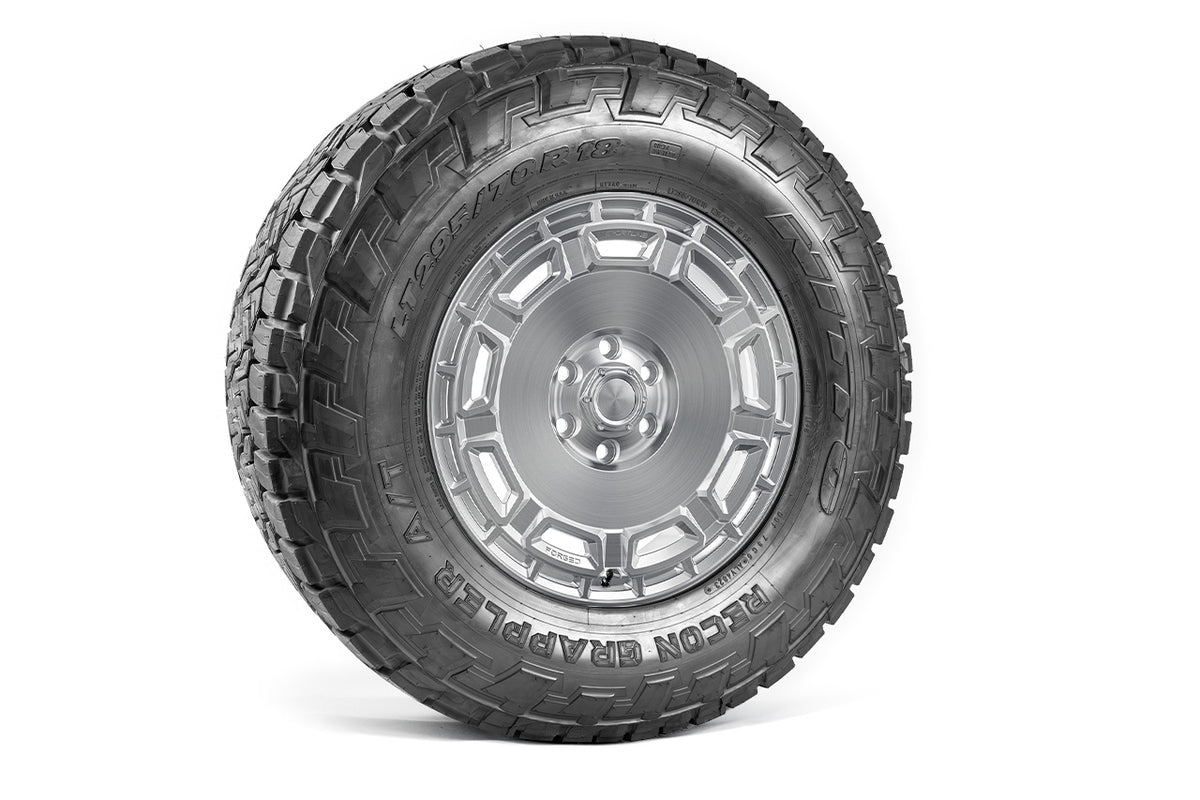 CT9 18&quot; Tesla Cybertruck Fully Forged Lightweight Tesla Wheel and Tire Package (Set of 4)