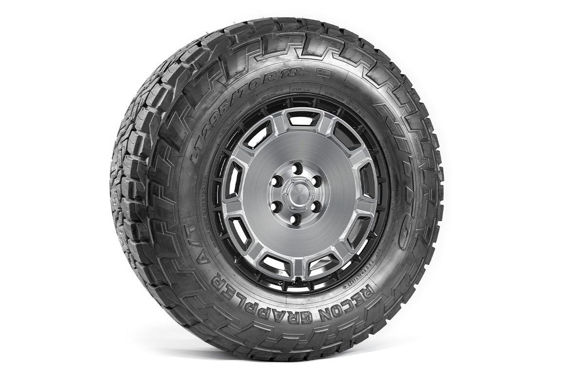 CT9 18&quot; Tesla Cybertruck Fully Forged Lightweight Tesla Wheel and Tire Package (Set of 4)