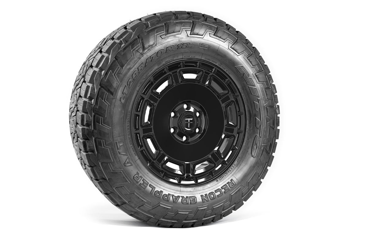 CT9 18&quot; Tesla Cybertruck Fully Forged Lightweight Tesla Wheel and Tire Package (Set of 4)