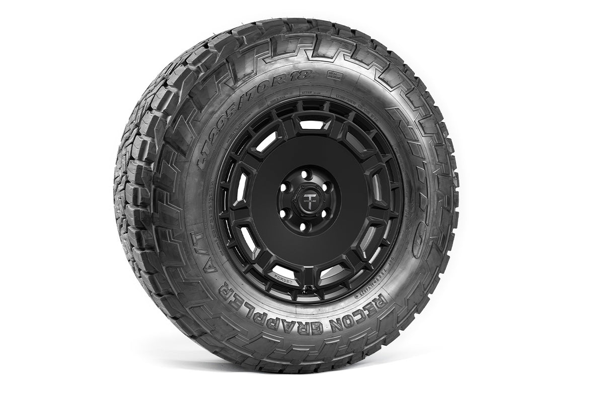 CT9 18&quot; Tesla Cybertruck Fully Forged Lightweight Tesla Wheel and Tire Package (Set of 4)