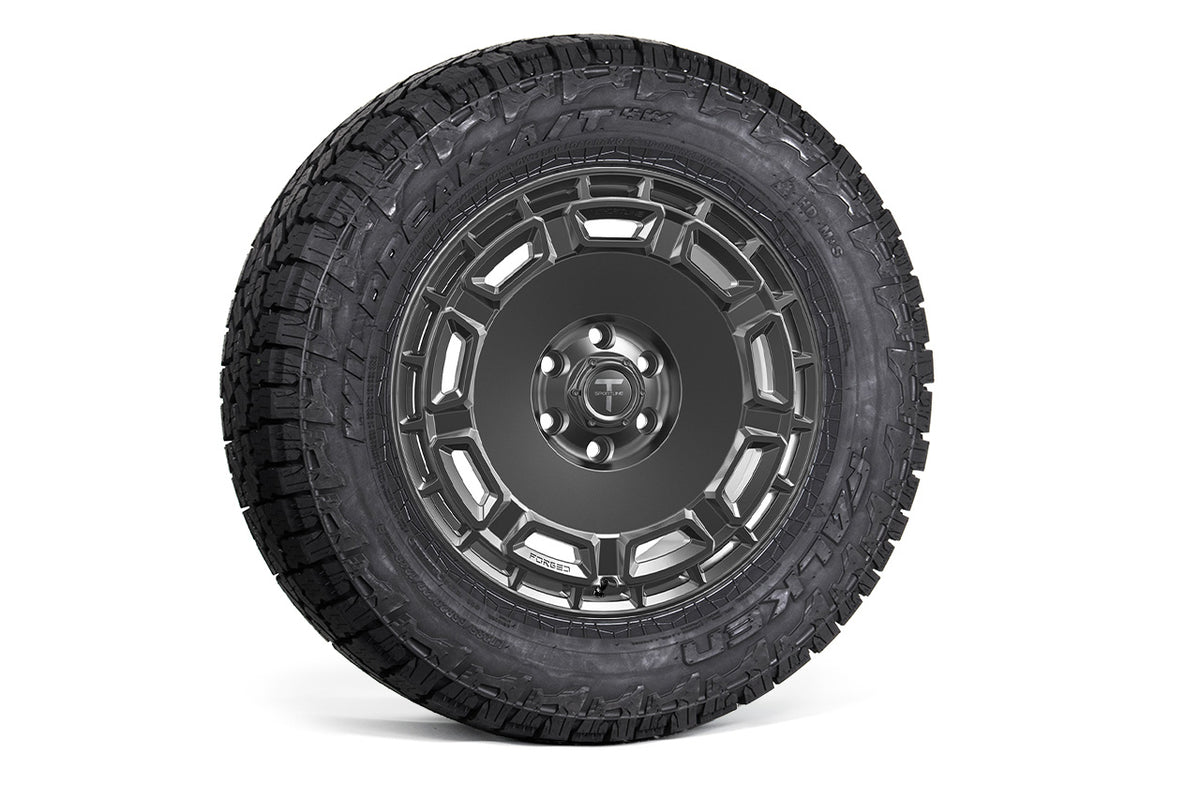 CT9 20&quot; Tesla Cybertruck Fully Forged Lightweight Tesla Wheel and Tire Package (Set of 4)