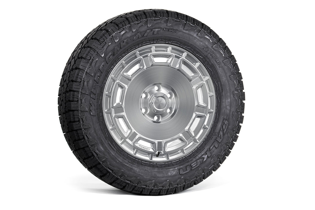 CT9 20&quot; Tesla Cybertruck Fully Forged Lightweight Tesla Wheel and Tire Package (Set of 4)