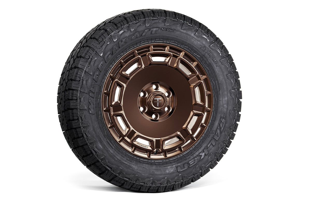 CT9 20&quot; Tesla Cybertruck Fully Forged Lightweight Tesla Wheel and Tire Package (Set of 4)