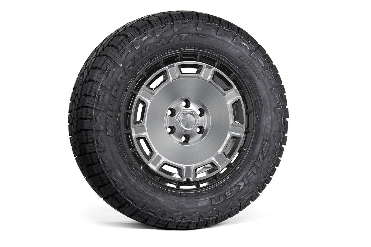 CT9 20" Tesla Cybertruck Fully Forged Lightweight Tesla Wheel and Tire Package (Set of 4)