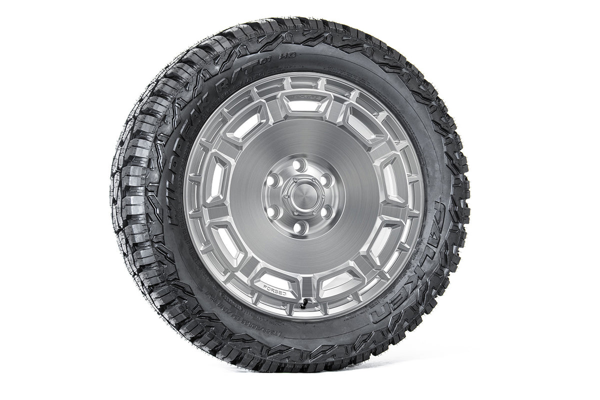 CT9 22&quot; Tesla Cybertruck Fully Forged Lightweight Tesla Wheel and Tire Package (Set of 4)