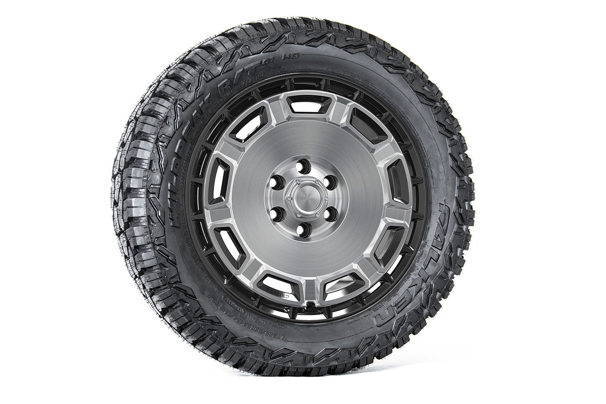 CT9 22&quot; Tesla Cybertruck Fully Forged Lightweight Tesla Wheel and Tire Package (Set of 4)