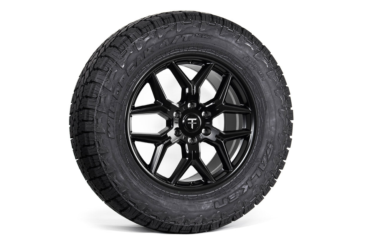 Super Saver Tesla Cybertruck Winter Snow Tire and AeroMaxx 20" Wheel Package (Set of 4)