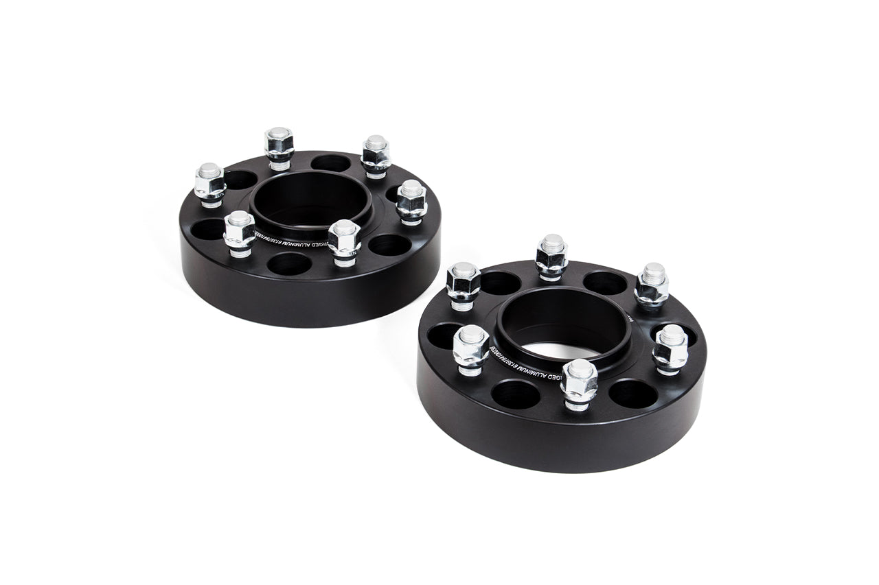 Tesla Cybertruck Wide Stance Black Anodized Billet Aluminum Spacer Set (Set of 2)