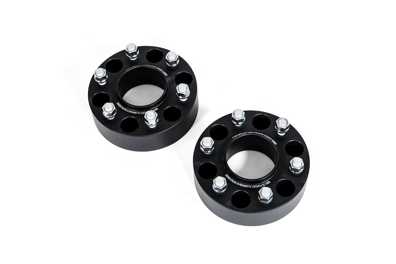 Tesla Cybertruck Wide Stance Black Anodized Billet Aluminum Spacer Set (Set of 2)