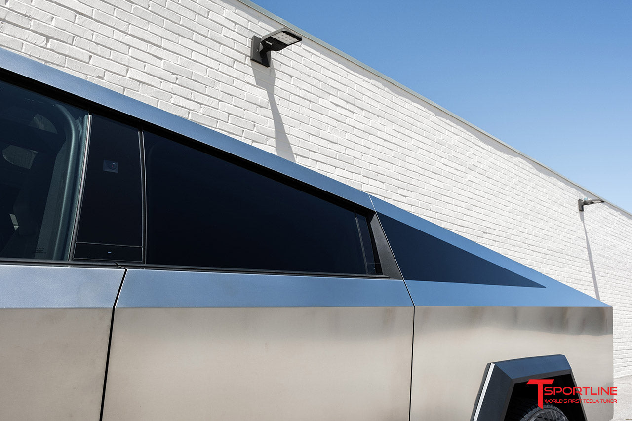 Tesla Rear Window Rack Tesla Cybertruck Rear Window Fade Out PPF Wrap Kit - T Sportline ...