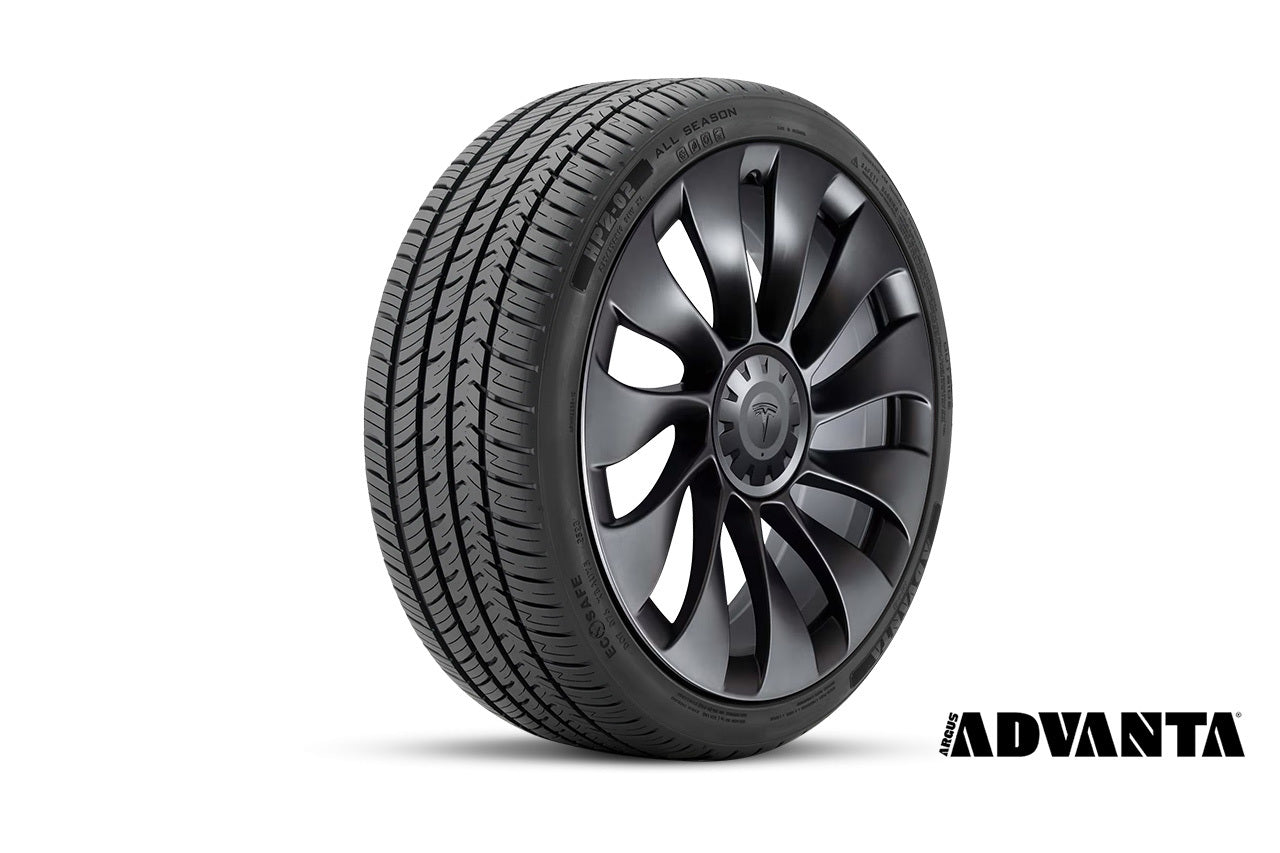Tesla Model 3 - Mounted, Balanced & Installed Set of 4 New Tires (Advanta HPZ-02 All Season Peformance)