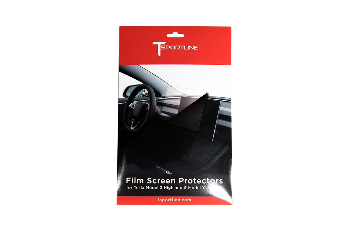 Tesla Model 3 Highland / Y Juniper Screen Protector (3 pack) High Definition Clear Shield