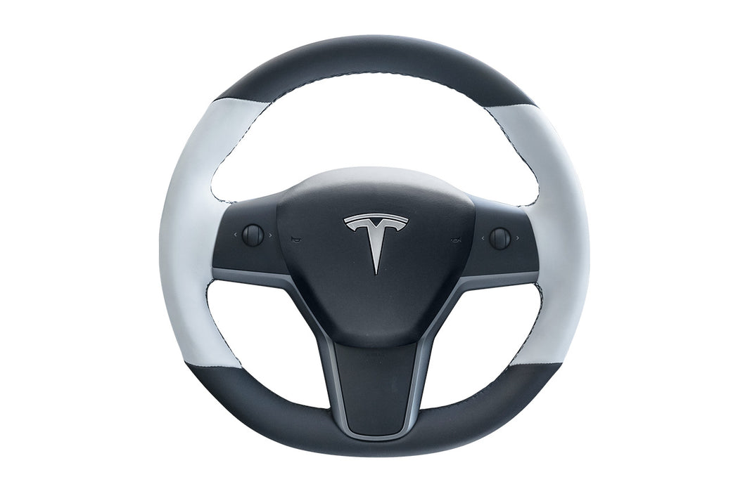 Tesla Model 3 / Y Custom Steering Wheels - Carbon Fiber, Wood