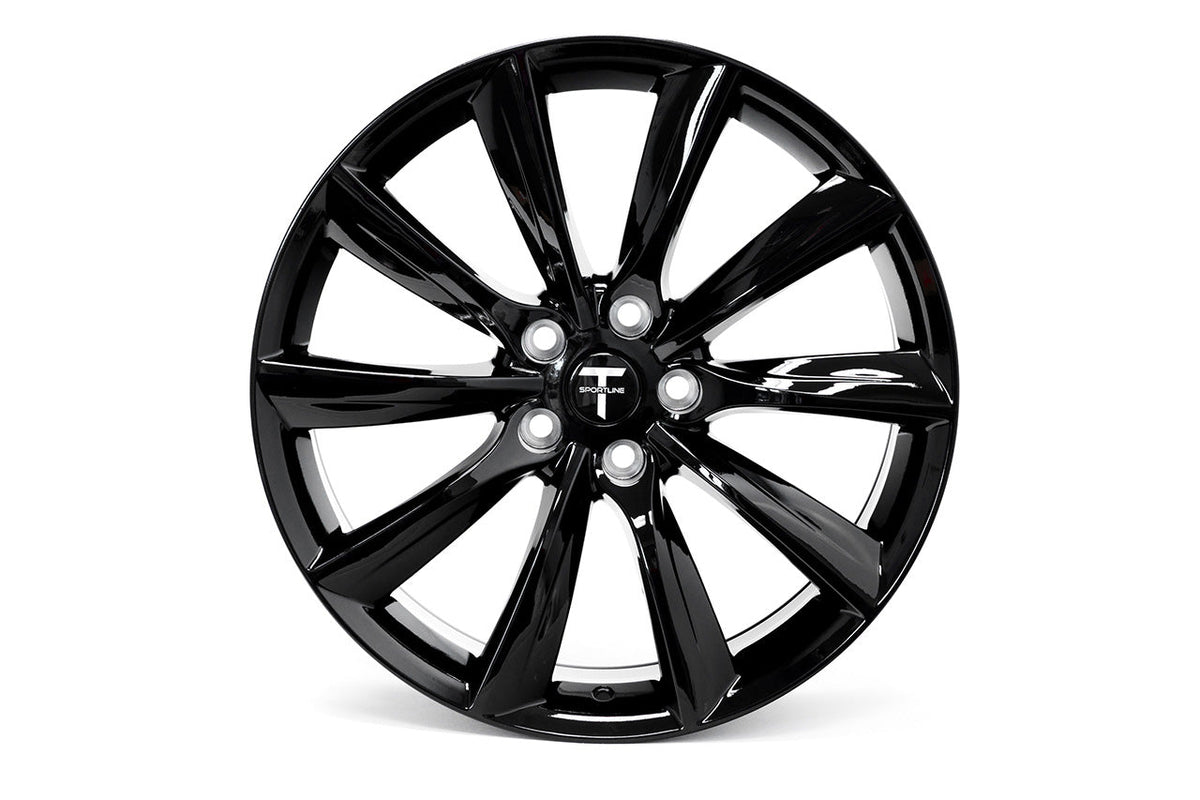 Tesla Model S Long Range &amp; Plaid TST 20&quot; Wheel in Gloss Black (Set of 4) Open Box Special!