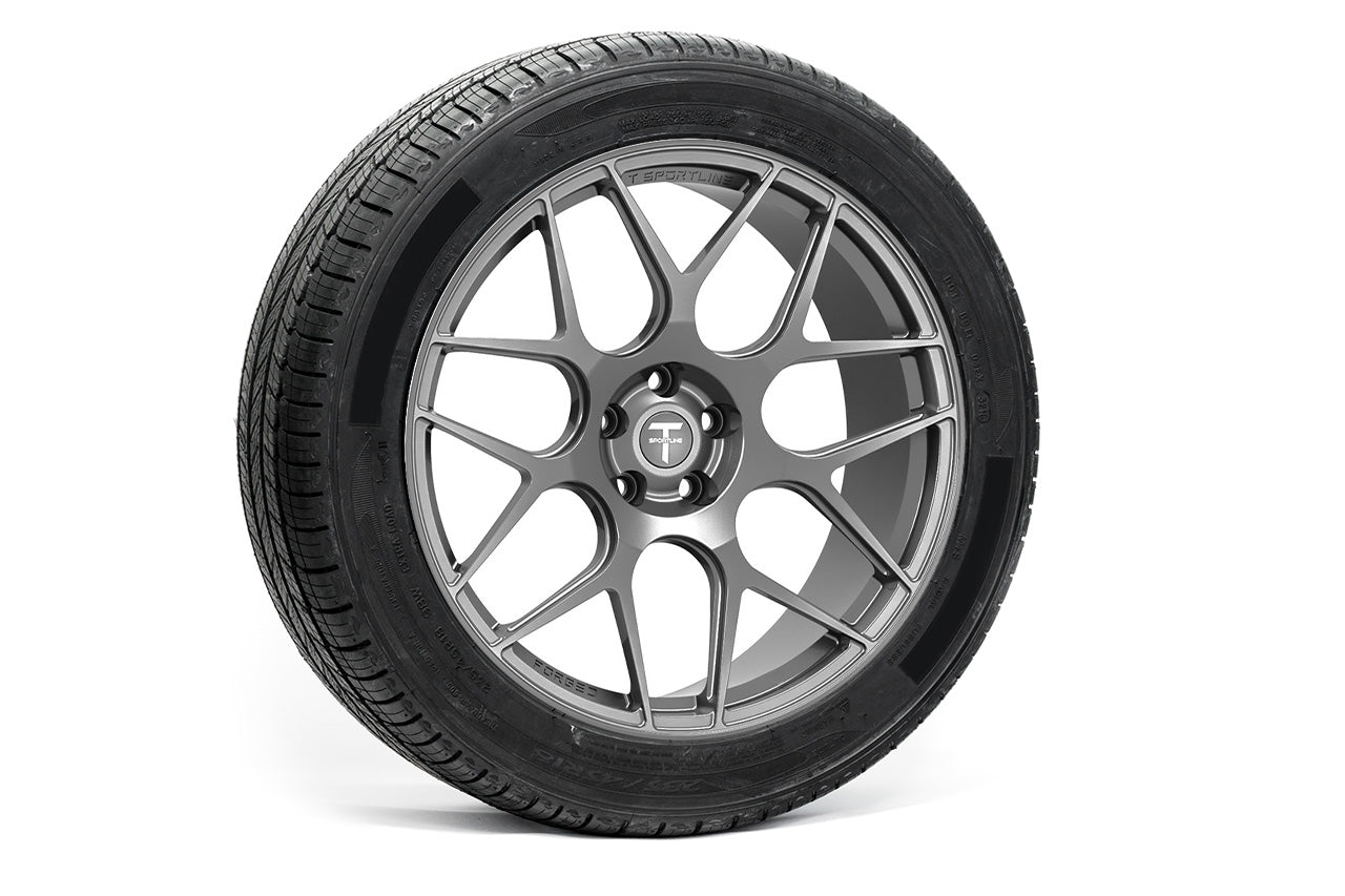 TXL117 18" Tesla Model Y Fully Forged Lightweight Tesla Wheel and Tire Package (Set of 4)