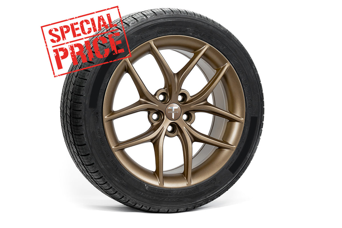 Tesla Model Y TS5 18&quot; Wheel and Tire Package (Set of 4) Open Box Special!