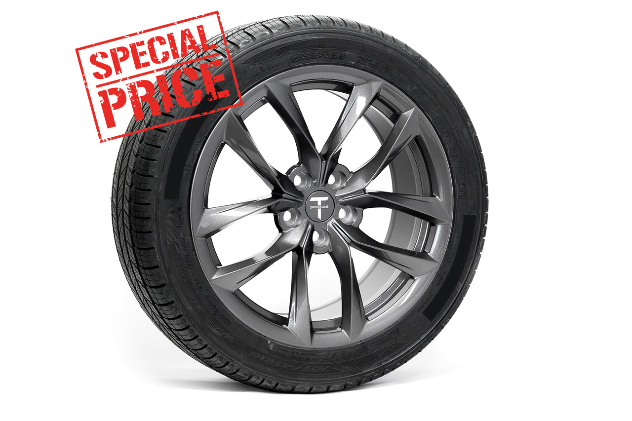 Tesla Model Y TSS 18" Wheel and Tire Package (Set of 4) Overstock Blowout Special!