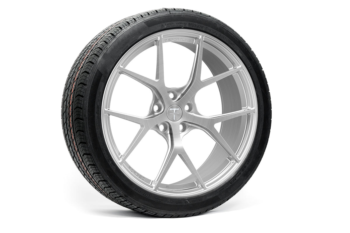 TXL115 19&quot; Tesla Model 3 Fully Forged Lightweight Tesla Wheel and Tire Package (Set of 4)