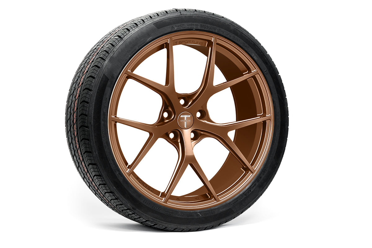 TXL115 19&quot; Tesla Model 3 Fully Forged Lightweight Tesla Wheel and Tire Package (Set of 4)