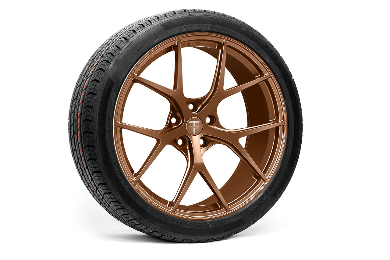 TXL115 19" Tesla Model 3 Fully Forged Lightweight Tesla Wheel and Tire Package (Set of 4)