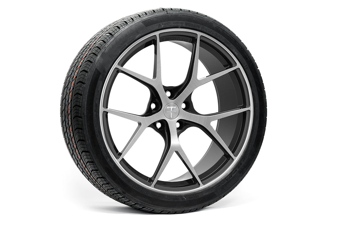 TXL115 19&quot; Tesla Model 3 Fully Forged Lightweight Tesla Wheel and Tire Package (Set of 4)