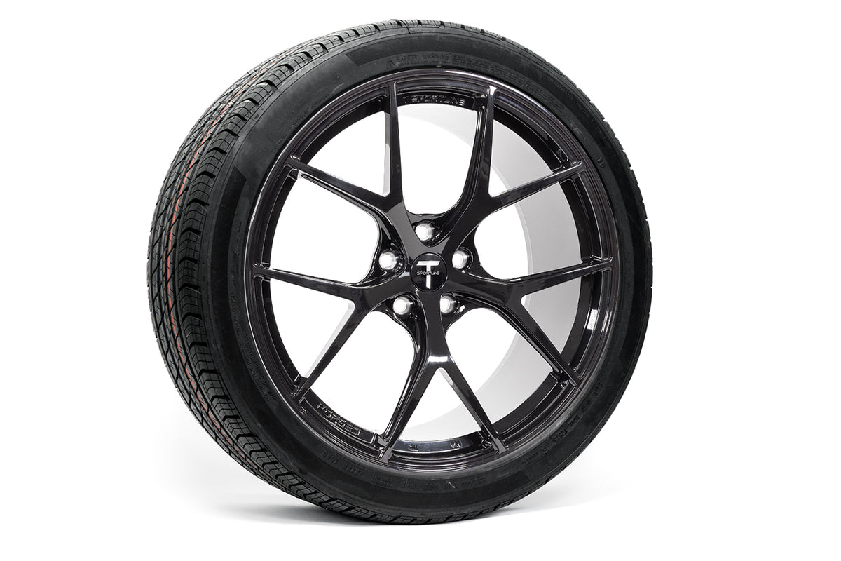 TXL115 19&quot; Tesla Model 3 Fully Forged Lightweight Tesla Wheel and Tire Package (Set of 4)