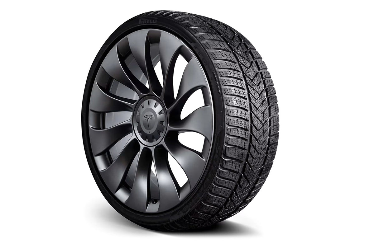 Tesla Model 3 20&quot; Uberturbine Factory Wheel and Pirelli Winter Tire Package (Set of 4)