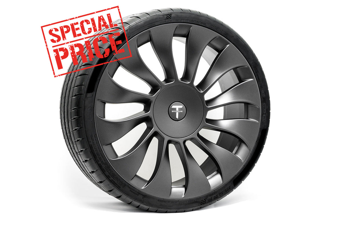 Tesla Model 3 TSV 20&quot; Wheel and Tire Package (Set of 4) Open Box Special!