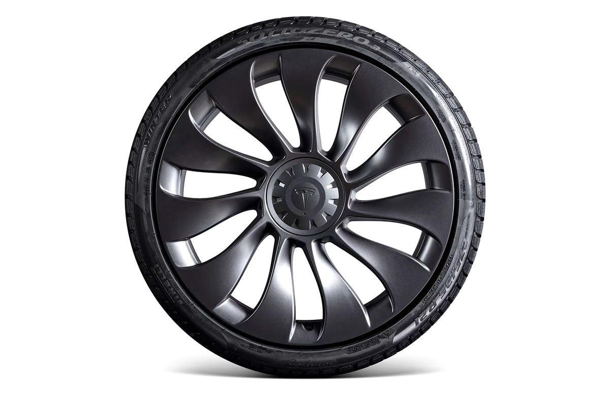 Tesla Model Y 21&quot; Überturbine Factory Wheel and Pirelli Winter Tire Package