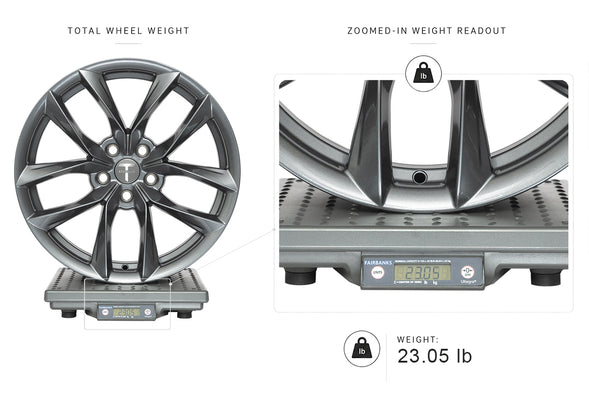 TSS 18-inch Tesla wheel weight