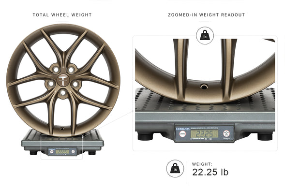 TS5 18-inch Tesla wheel weight
