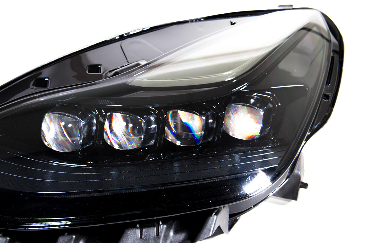 Tesla Model 3/Y AlphaRex NOVA-Series LED Projector Headlights Open Box Special! (Used for Display & Media)