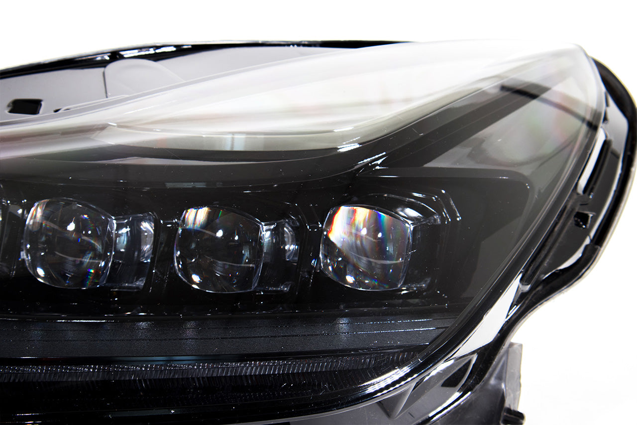 Tesla Model 3/Y AlphaRex NOVA-Series LED Projector Headlights Open Box Special! (Used for Display & Media)