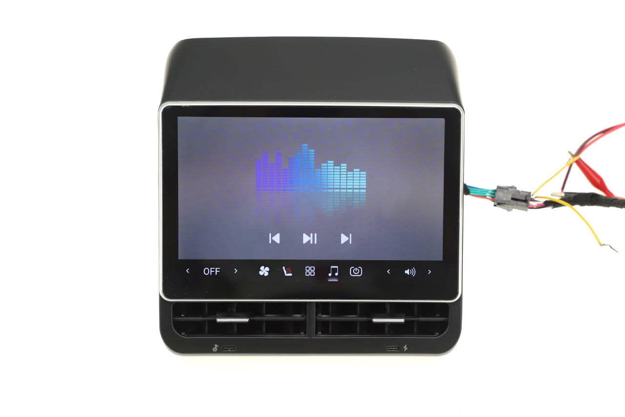 Tesla Model 3 & Y MSX-Entertainment 4.0 Rear Touch Screen with Bluetooth Audio, Apple CarPlay / AirPlay & Streaming Apps