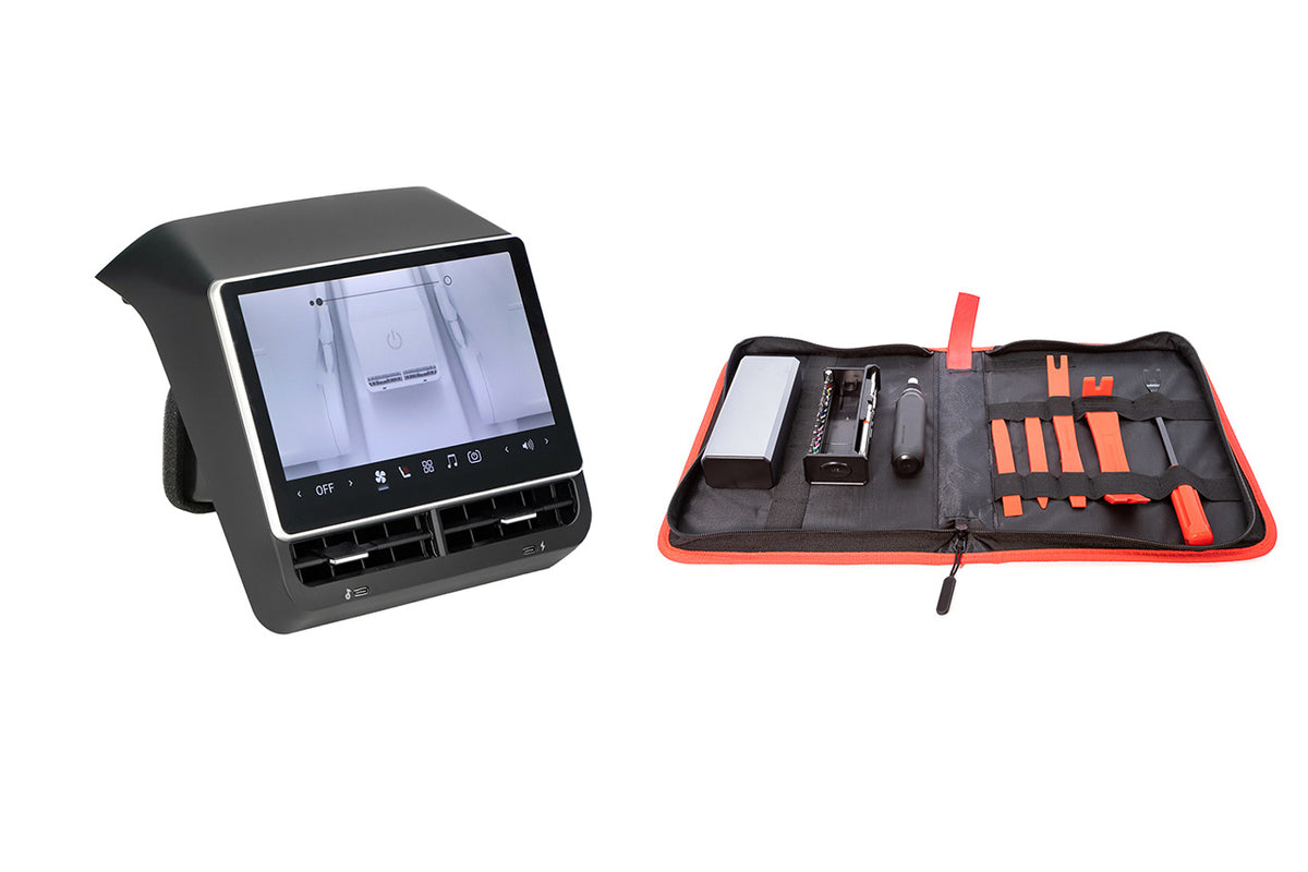 Tesla Model 3 &amp; Y MSX-Entertainment 4.0 Rear Touch Screen with Bluetooth Audio, Apple CarPlay / AirPlay &amp; Streaming Apps