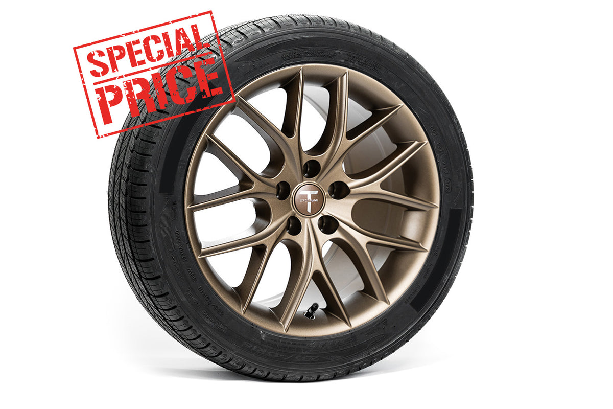 Tesla Model Y TSR 18&quot; Wheel and Tire Package (Set of 4) Open Box Special!