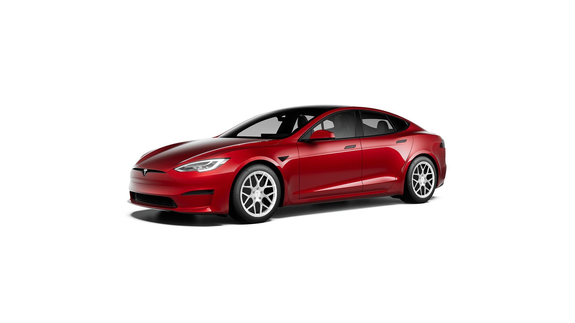 TS117 19" Tesla Model S Long Range & Plaid Replacement Wheel and Tire