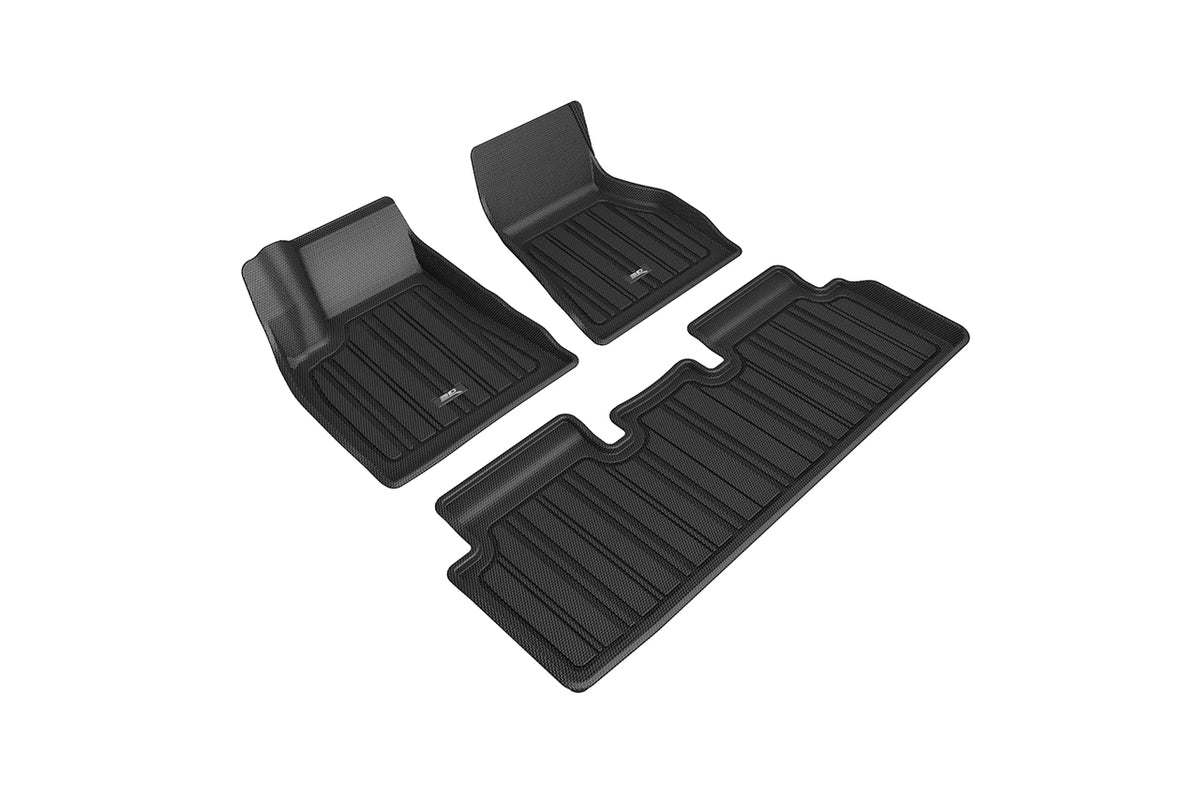 Tesla Model S 2020 MAXpider 3D Elitect All-Weather Custom Fit Floor Liner Mats