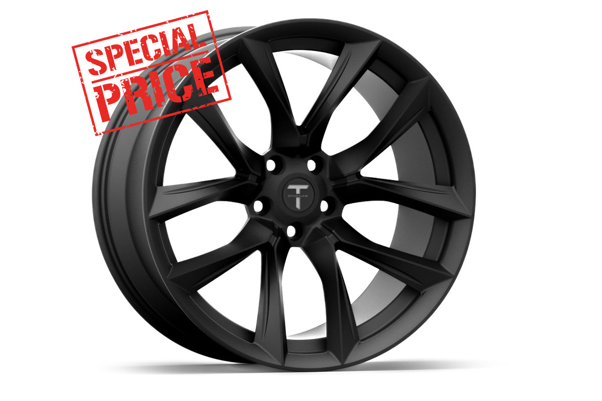 Tesla Model S Long Range &amp; Plaid TSSF 21&quot; Wheel (Set of 4) Open Box Special!
