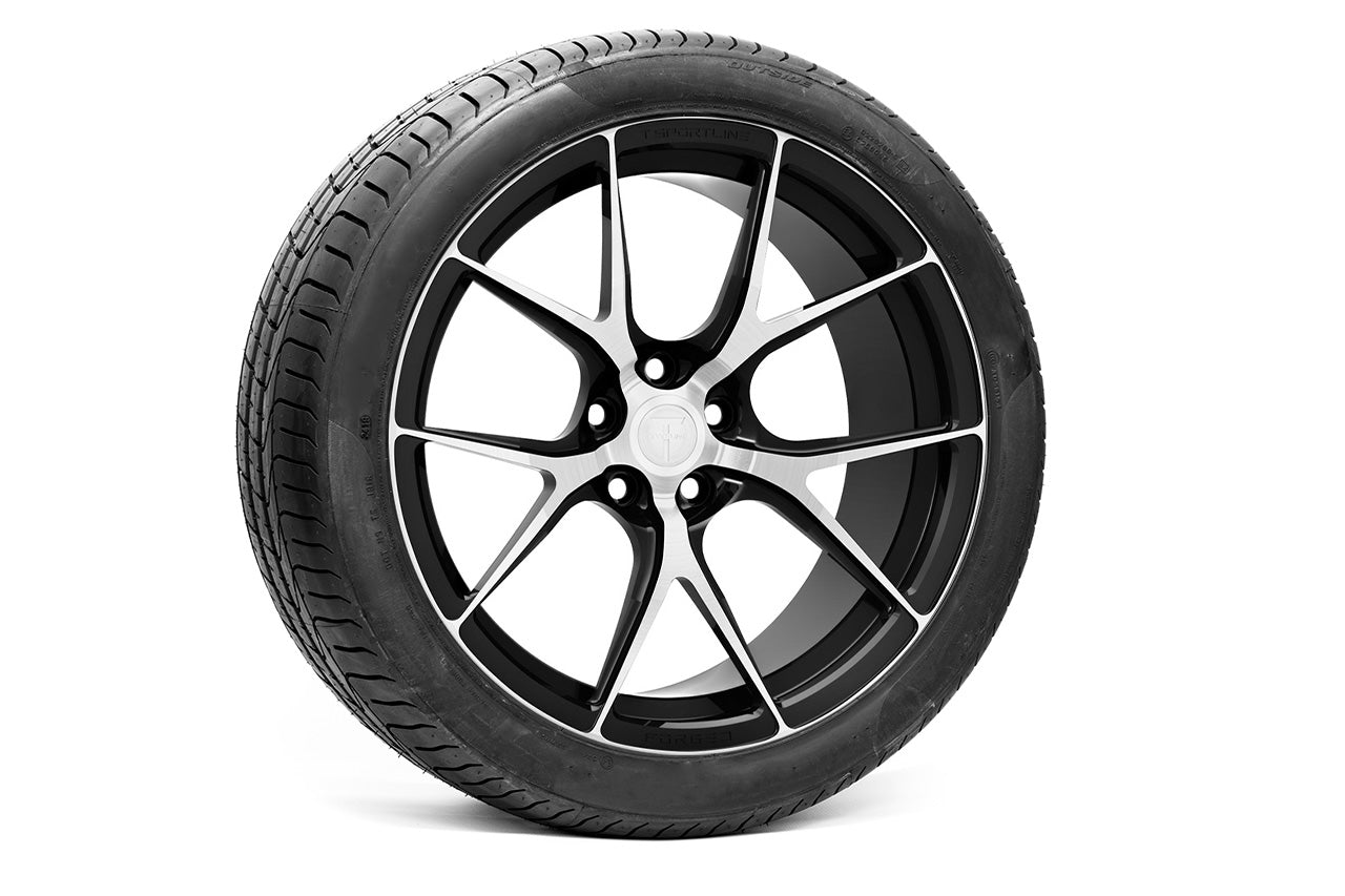 TS115 20" Tesla Model S Long Range & Plaid Wheel and Tire Package (Set of 4)