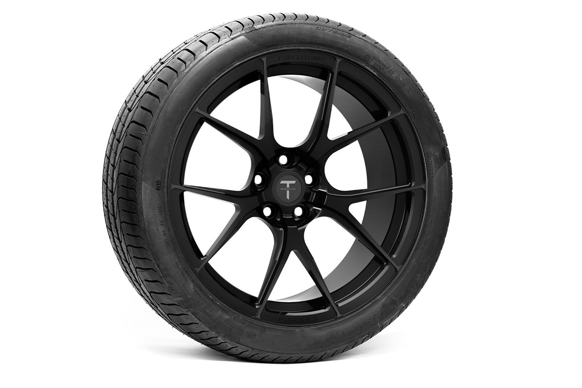 TS115 20&quot; Tesla Model S Long Range &amp; Plaid Wheel and Tire Package (Set of 4)