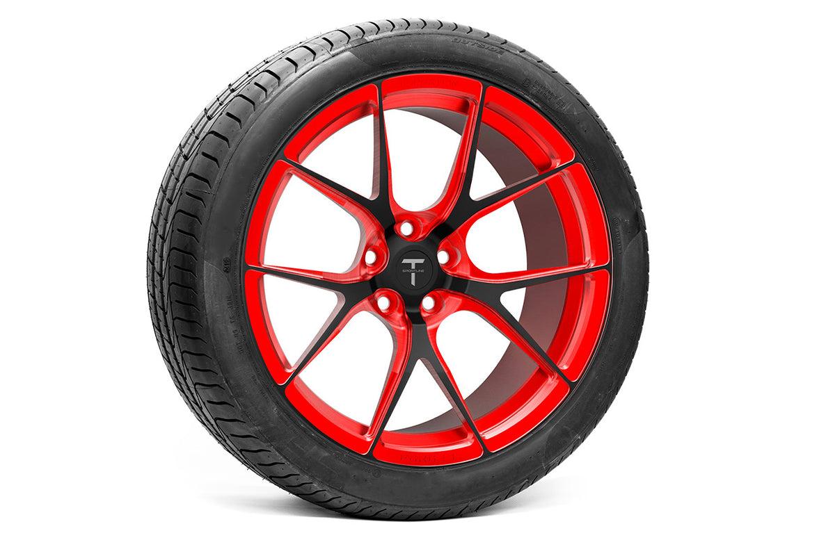 TS115 20&quot; Tesla Model S Long Range &amp; Plaid Wheel and Tire Package (Set of 4)