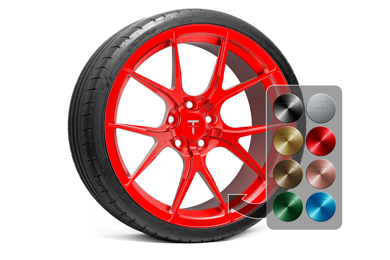 TS115 21" Tesla Model S Long Range & Plaid Wheel and Tire Package (Set of 4)