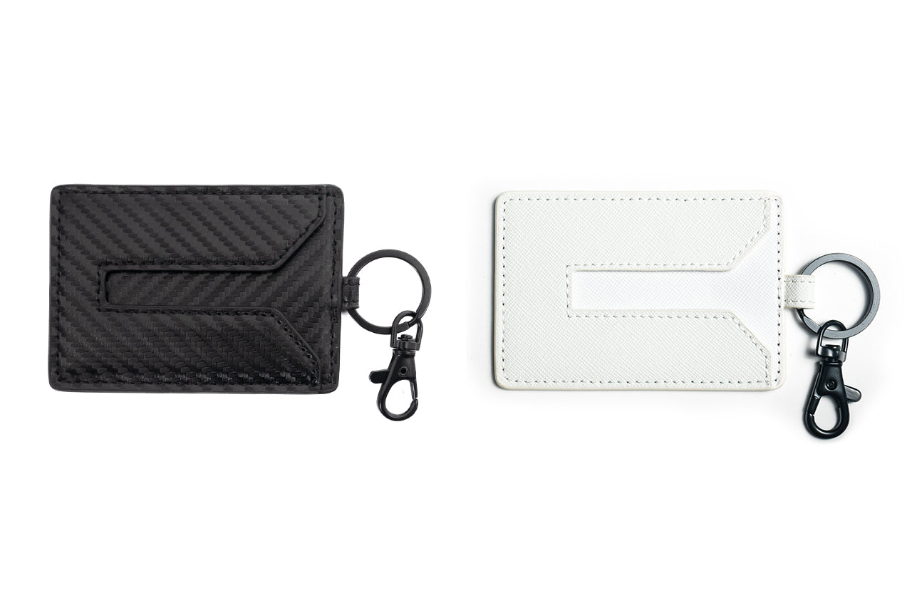 Tesla Model 3 / Y & S / X & Cybertruck Color Matched Leather Key Card Holder