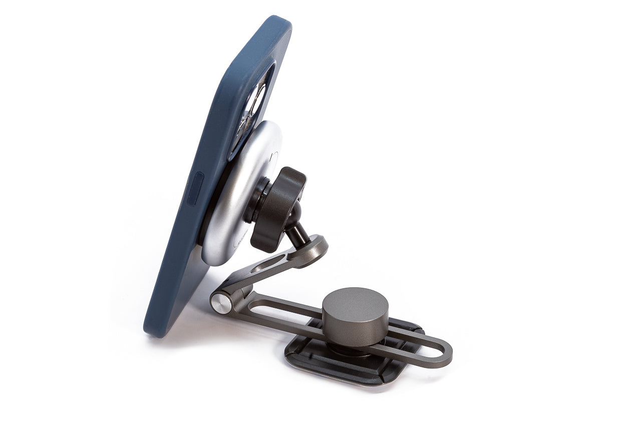 Tesla Cybertruck Adjustable MagSafe Apple iPhone Mount & Wireless Charger