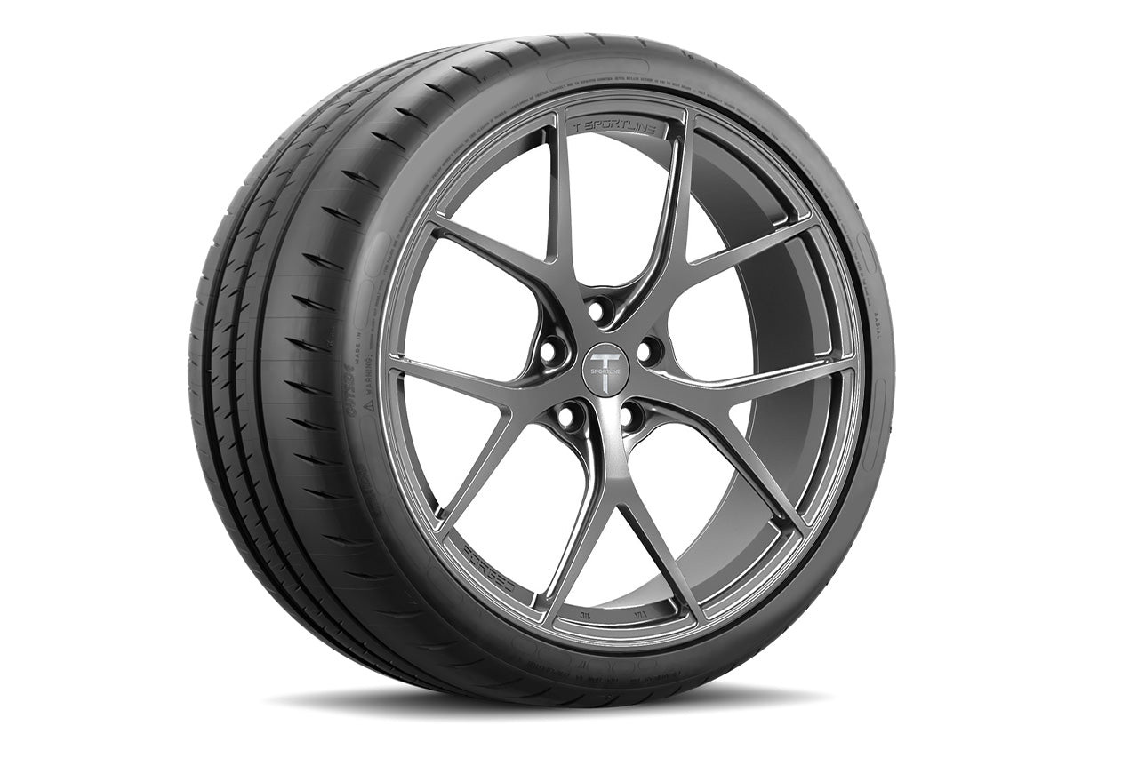 Tesla Model S Plaid 20” Performance Optimized and Track Usage Wheel and Tire Package (Set of 4)