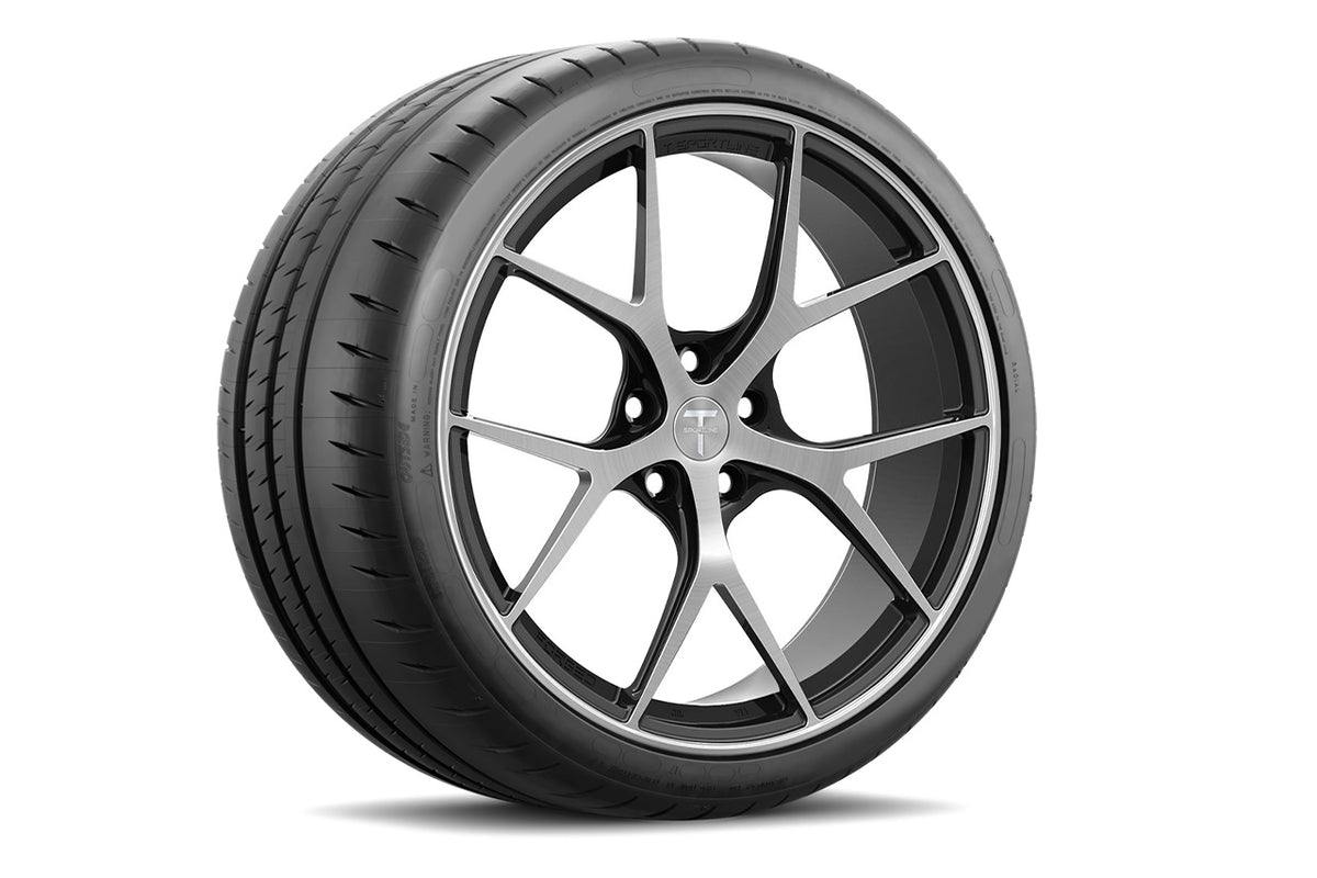 Tesla Model S Plaid 20” Performance Optimized and Track Usage Wheel and Tire Package (Set of 4)