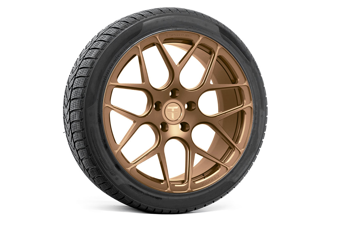 TS117 19&quot; Tesla Model S Long Range &amp; Plaid Wheel and Winter Tire Package (Set of 4)